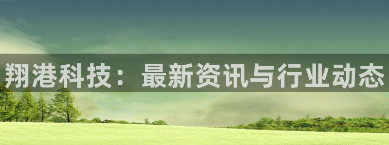 翔港科技：最新资讯与行业动态